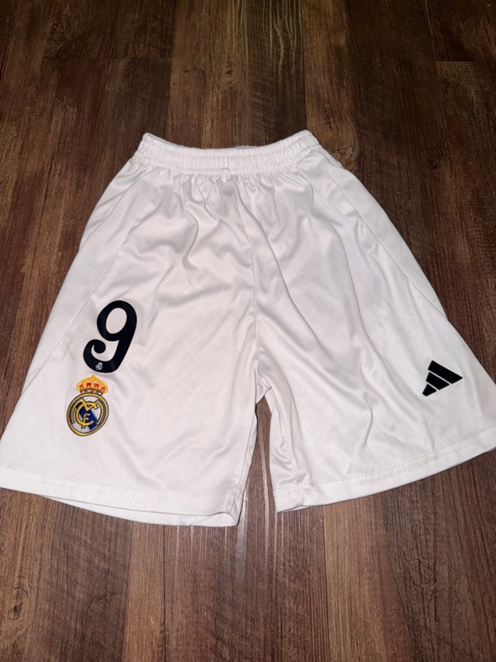 Kids Mbappe R.Madrid #9 Jersey Shorts size 24